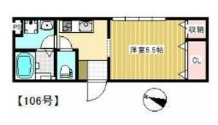 ブロッサム昭和町の物件間取画像